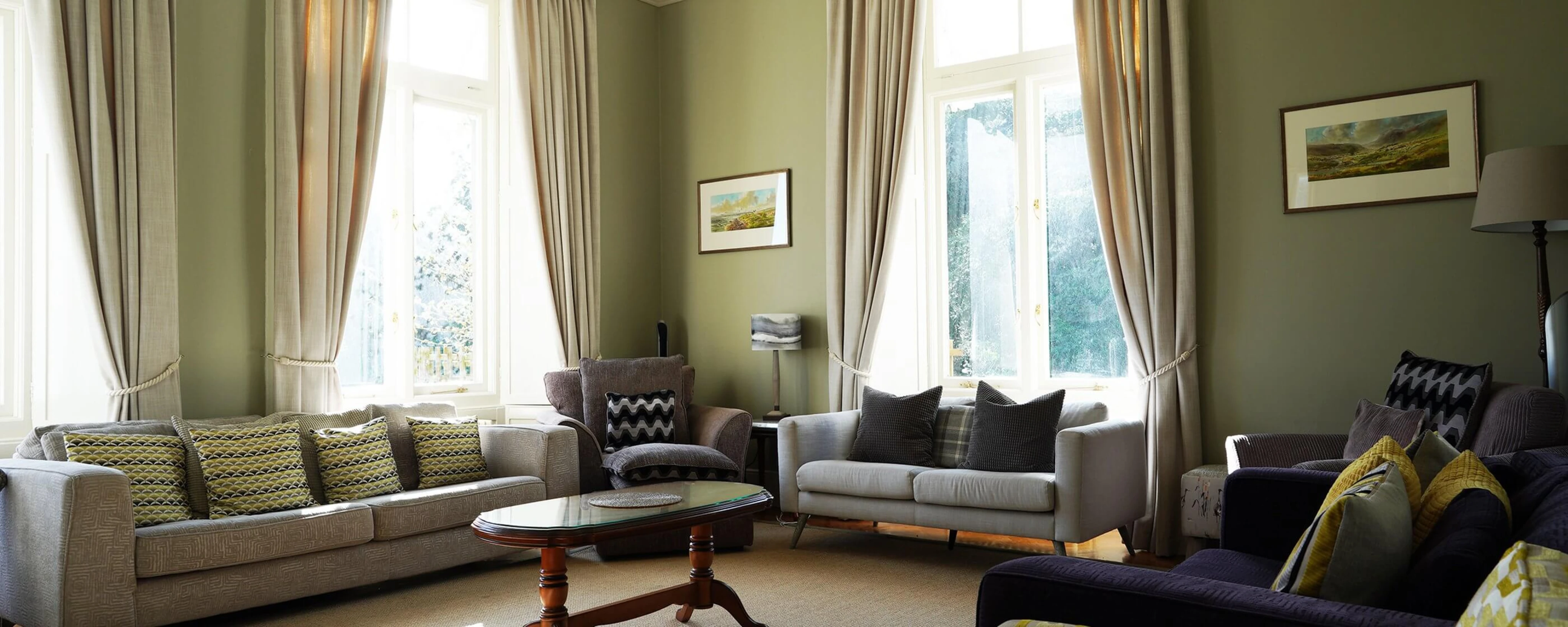 Murlough house seating area